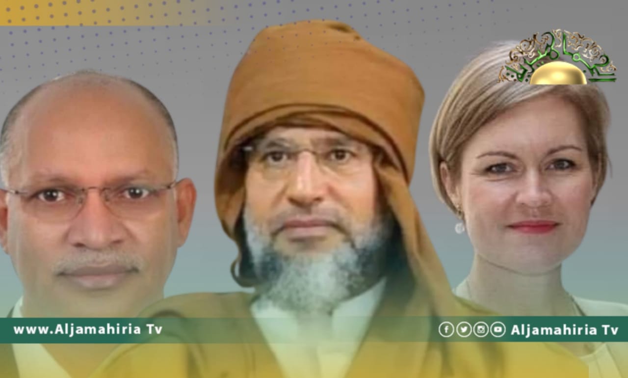 عثمان بن بركة يُفحم سفيرة بريطانيا: وجود سيف الإسلام في المشهد ضمانة للاستقرار وإنهاء الصراع المسلح