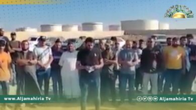 أهالي طبرق يغلقون مصفاة الحريقة لحين خروج مجلسي النواب والدولة من المشهد