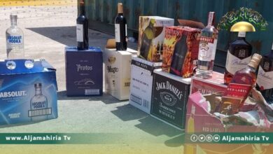 نشطاء: ضبط حاوية محملة بكمية من الخمور المستورة في ميناء مصراتة