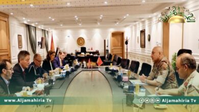 الحداد يطلب من سفير ألمانيا تسهيل إجراءات منح التأشيرة لعلاج الجرحى