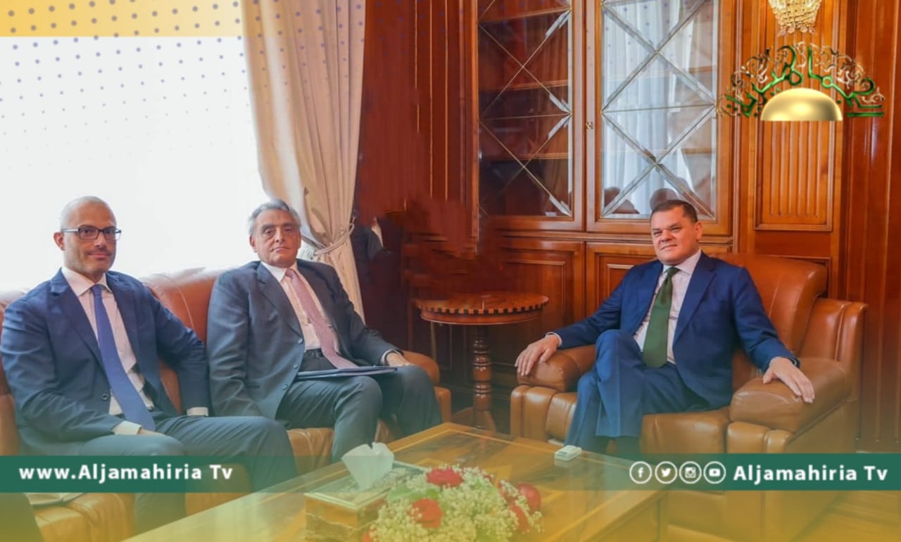 الدبيبة يناقش مع مسؤولين إيطاليين سبل التعاون للوصول إلى الانتخابات