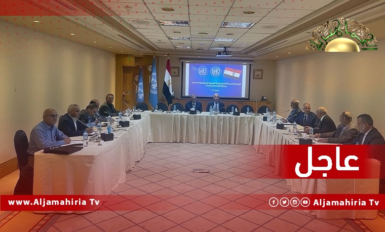 عاجل// بمشاركة محمد الحداد و عبد الرازق الناظوري بدء اجتماعات اللجنة العسكرية المشتركة 5+5 في القاهرة