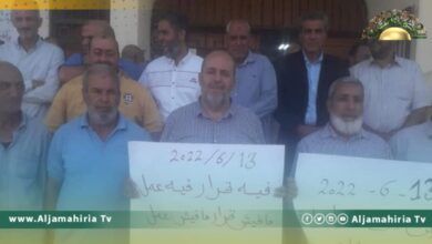 موظفو العدل: مستمرون في اعتصامنا لحين تحقيق مطالبنا بزيادة المرتبات والتأمين الصحي