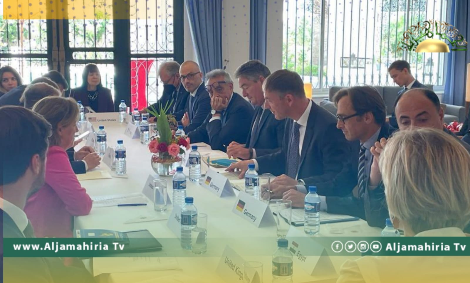 ممثلون عن الدول الكبرى ومصر وتركيا يلتقون في تونس لمناقشة الوضع في ليبيا