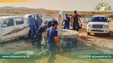 خلال حملة وقف التعديات على مسارات النهر الصناعي العظيم.. ضبط 10 شاحنات على متنها خزانات مياه