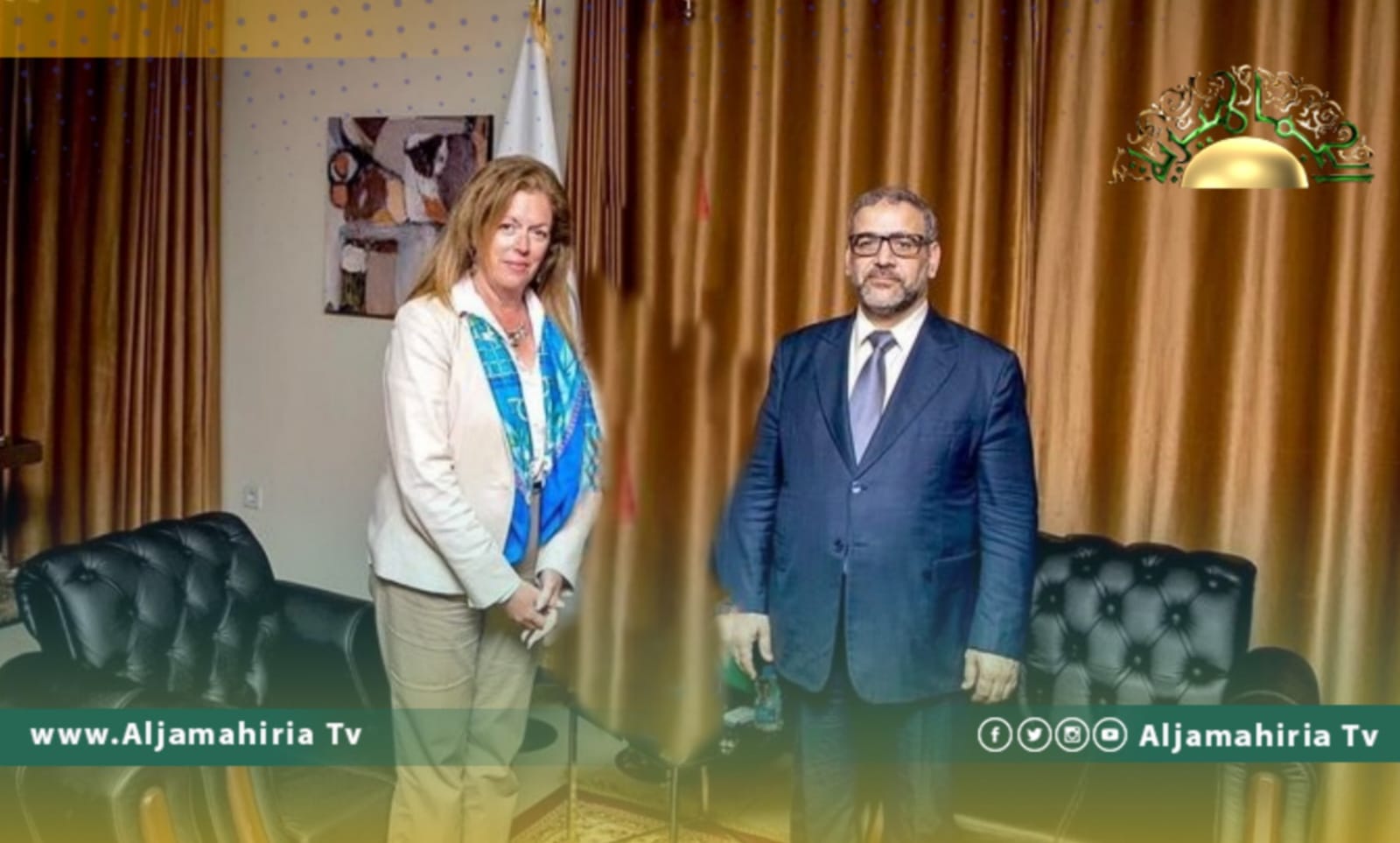 وليامز تكشف عن فحوى لقائها مع الإخواني خالد المشري..هذا ما جرت مناقشته