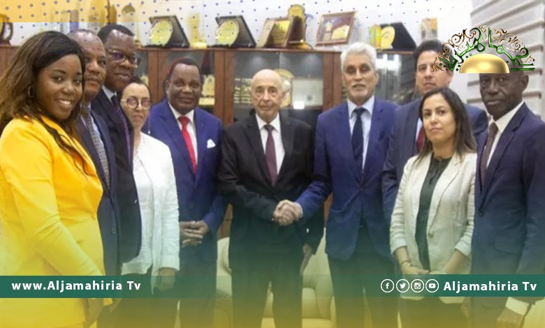 كلود يؤكد اهتمام رئاسة الاتحاد الافريقي البالغ بالملف الليبي