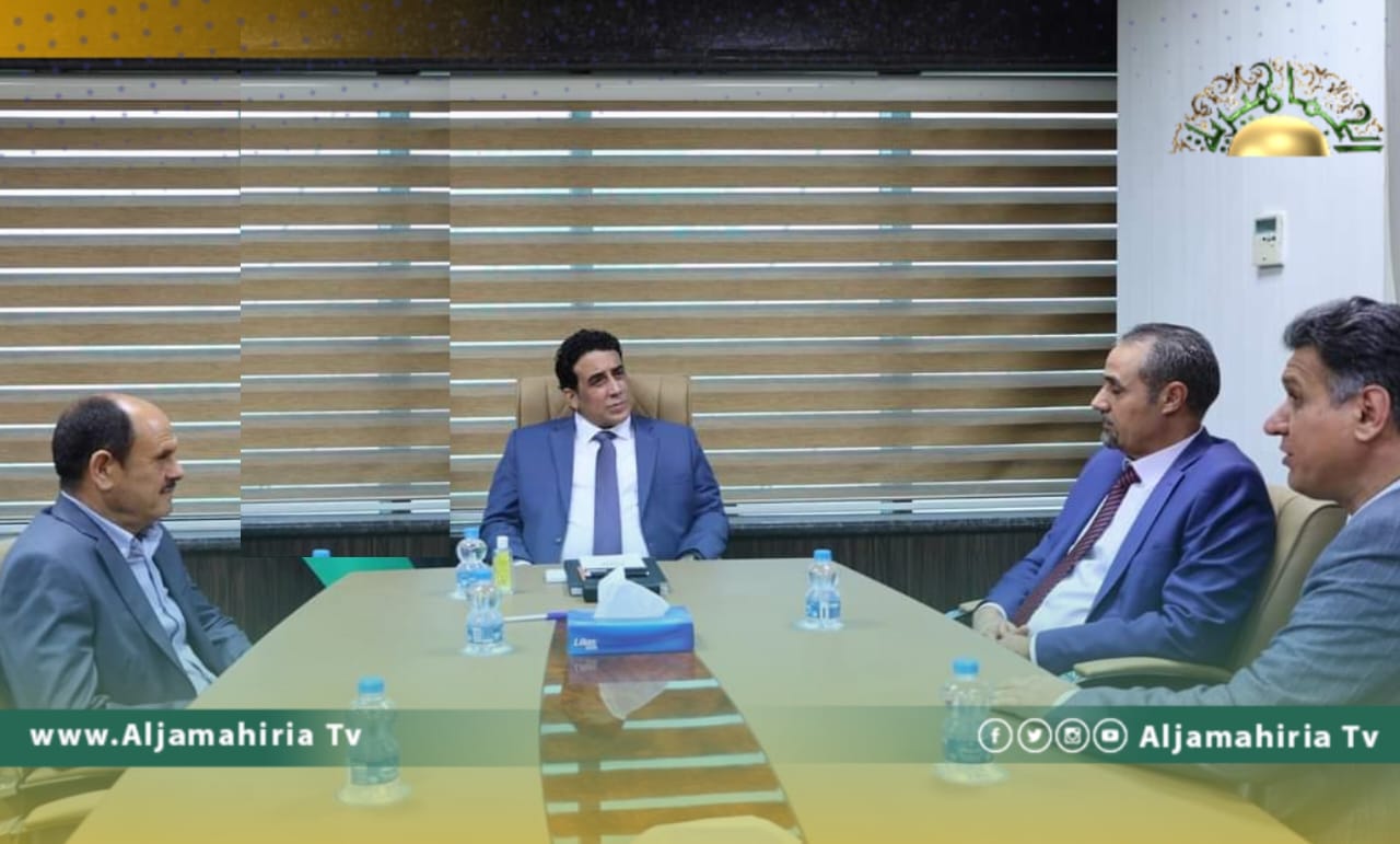 هذا ما ناقشه المنفي مع أعضاء مجلس الدولة