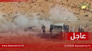 مصرع 3 عناصر من جهاز الردع أثناء تنفيذ تدريبات بالذخيرة الحية في مشروع رماية بالمدفعية جنوب ترهونة