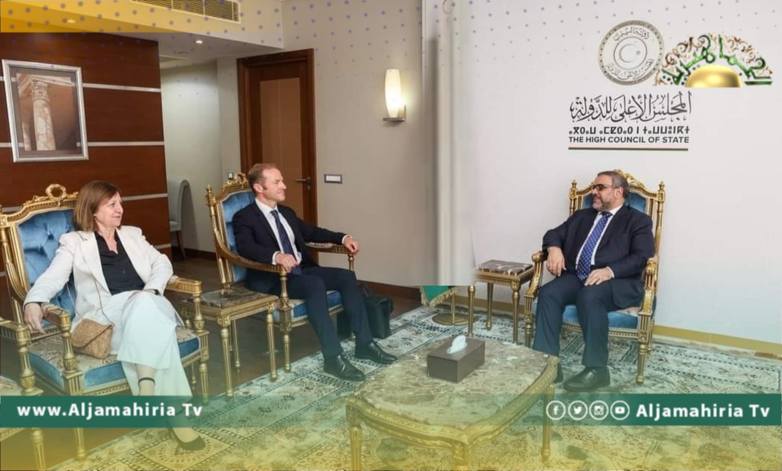 مبعوث الرئيس الفرنسي يُطلع المشري على نتائج اجتماعات تونس 