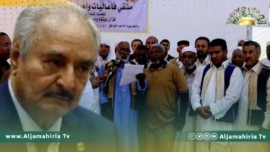 حفتر يمنع إقامة ملتقى فزان لرفضهم رفع صورته...وهذه هي التفاصيل 