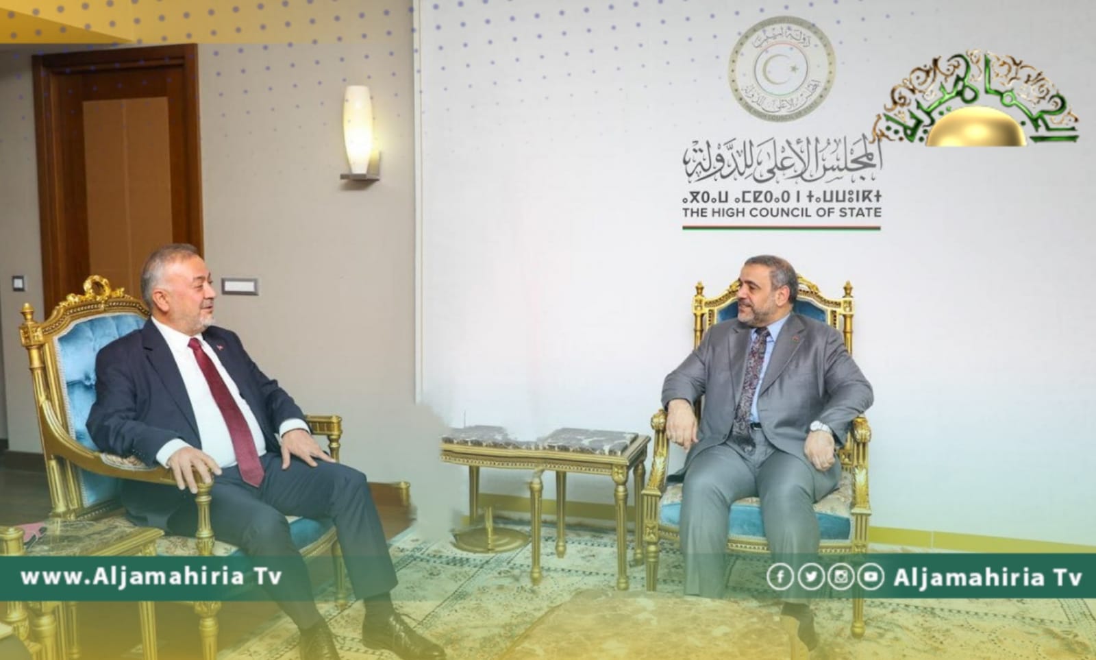 المشري يناقش مع السفير التركي الانسداد السياسي