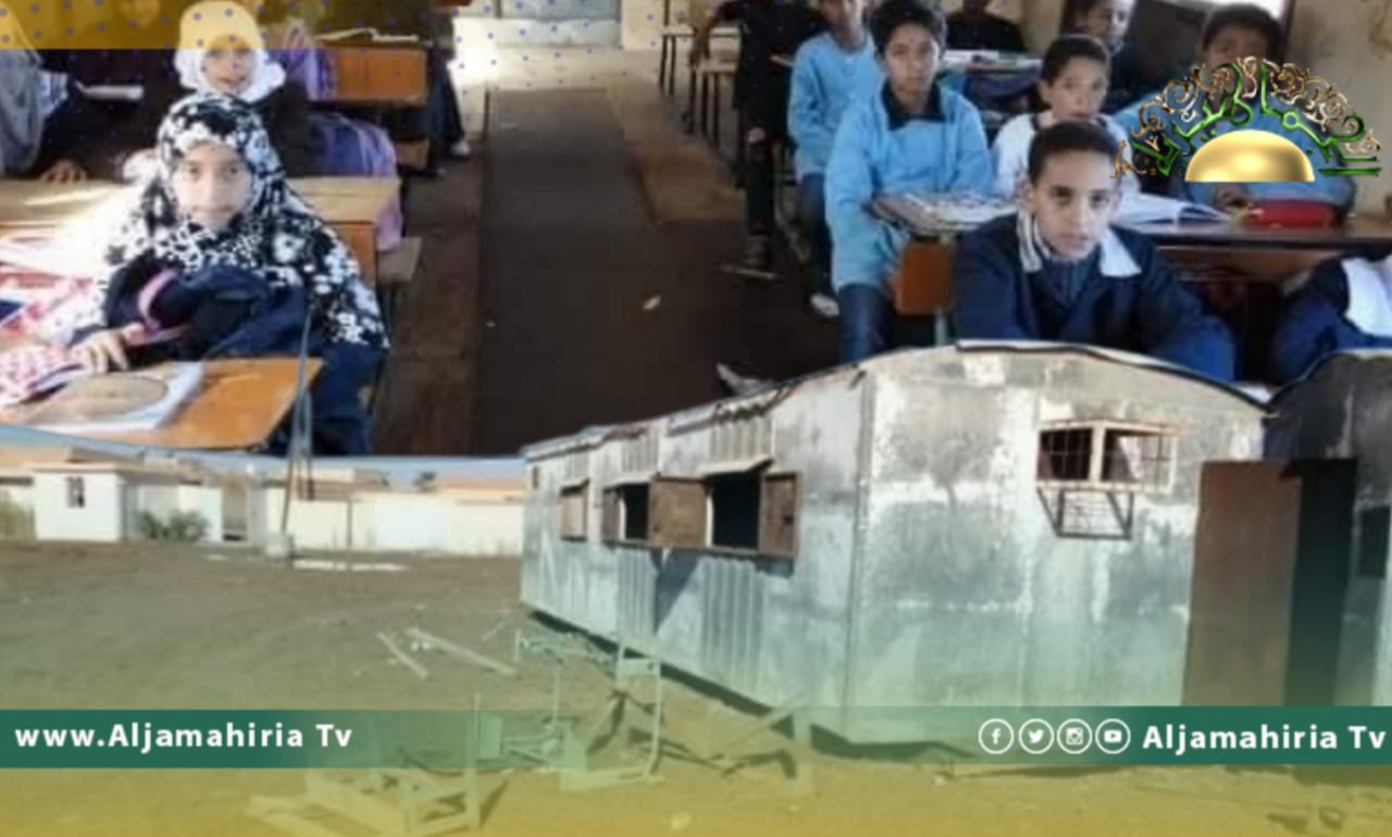 مدرسة من الصفيح في سوكنة والطلاب يعانون الحر الشديد