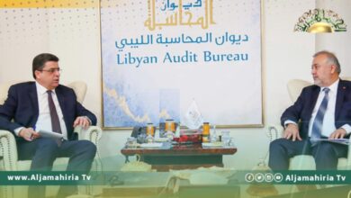 شكشك ويلماز يناقشان الموقف التنفيذي للمشروعات التركية في ليبيا