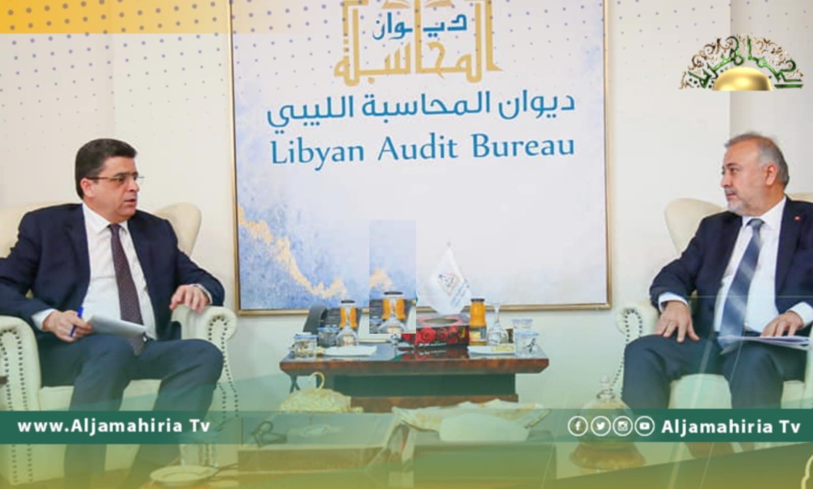 شكشك ويلماز يناقشان الموقف التنفيذي للمشروعات التركية في ليبيا