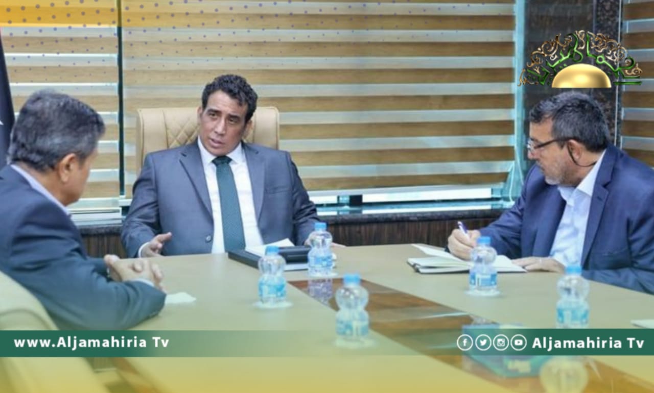 المنفي يلتقي أعضاء الهيئة الطرابلسية ويشيد بدورها في توحيد الصفوف ولم الشمل