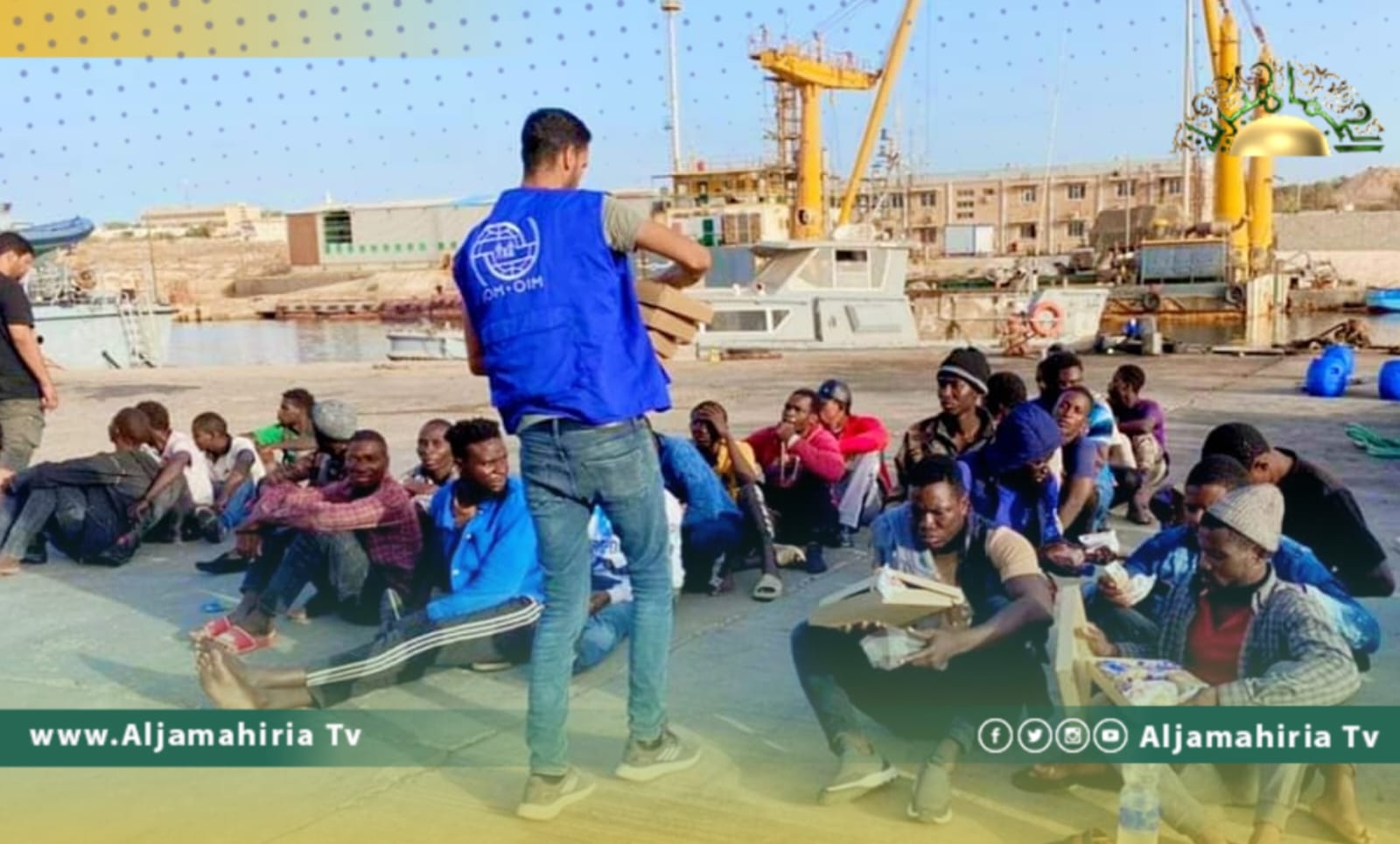 حرس السواحل يتمكن من إنقاذ 114 مهاجرا غير شرعي