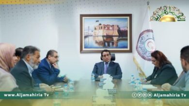 المنفي يؤكد على ضرورة احترام إرادة الشعب وتنفيذ مطالبه بإجراء الانتخابات البرلمانية والرئاسية