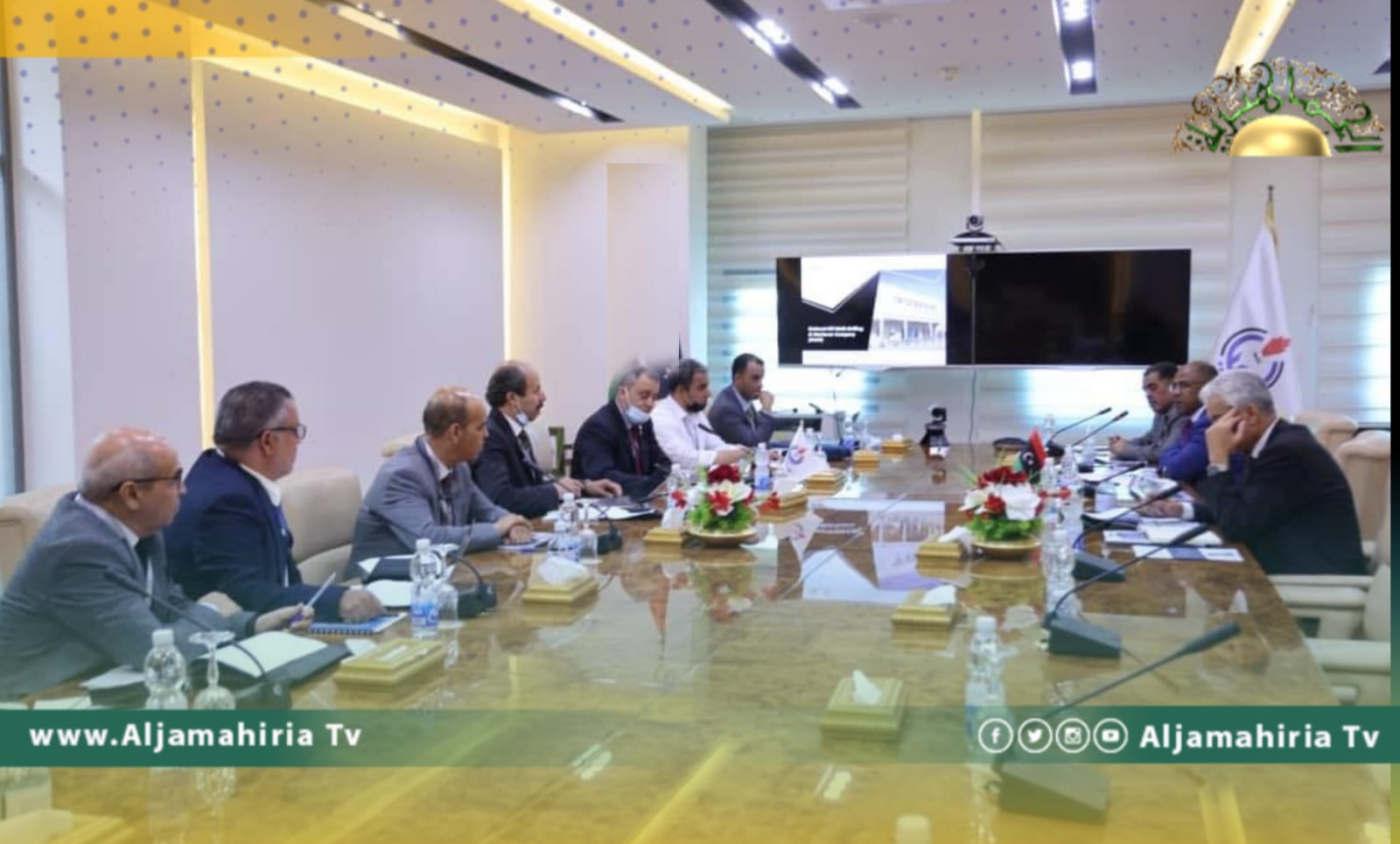 مباحثات بين مؤسسة النفط وشركة الحفر لتطوير الآبار وعمليات الانتاج