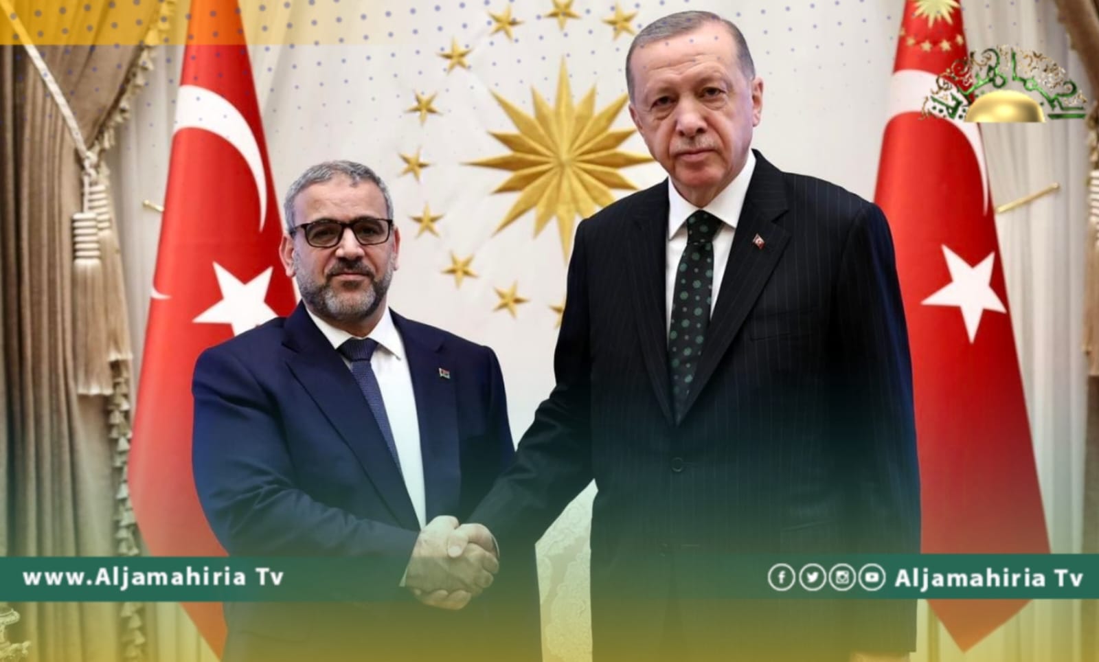 أردوغان والمشري يناقشان آخر مستجدات الأوضاع السياسية في ليبيا