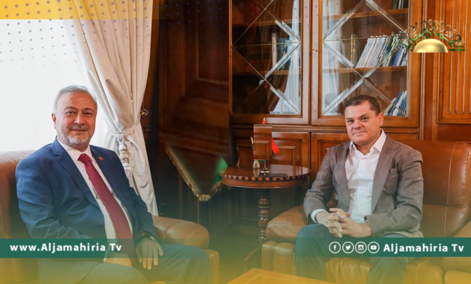 الدبيبة يناقش مع يلماز سبل تعزيز العلاقات الليبية التركية في نختلف المجالات