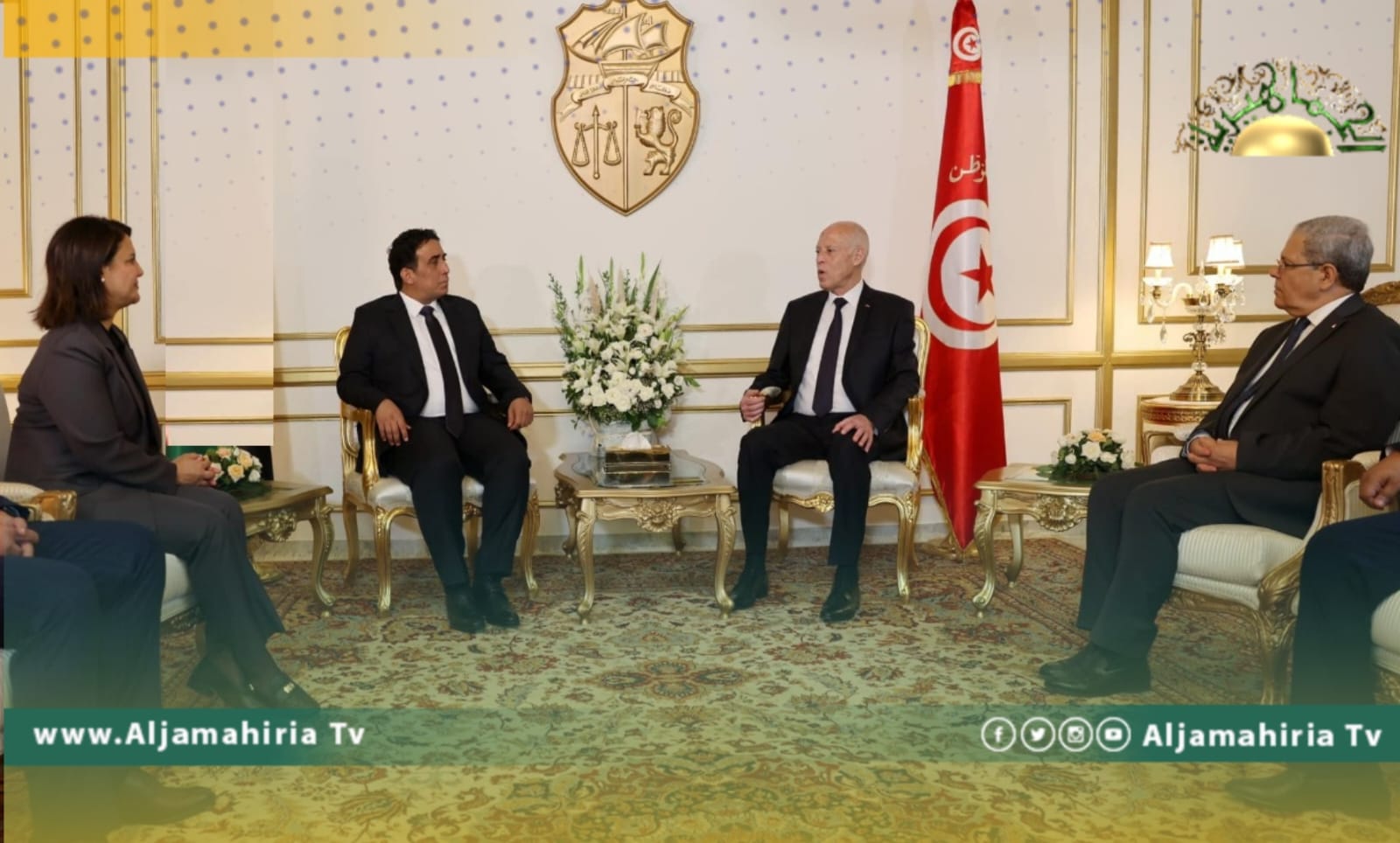 المنفي يصل تونس للمشاركه في قمة طوكيو الدولية للتنمية بإفريقيا "التيكاد"