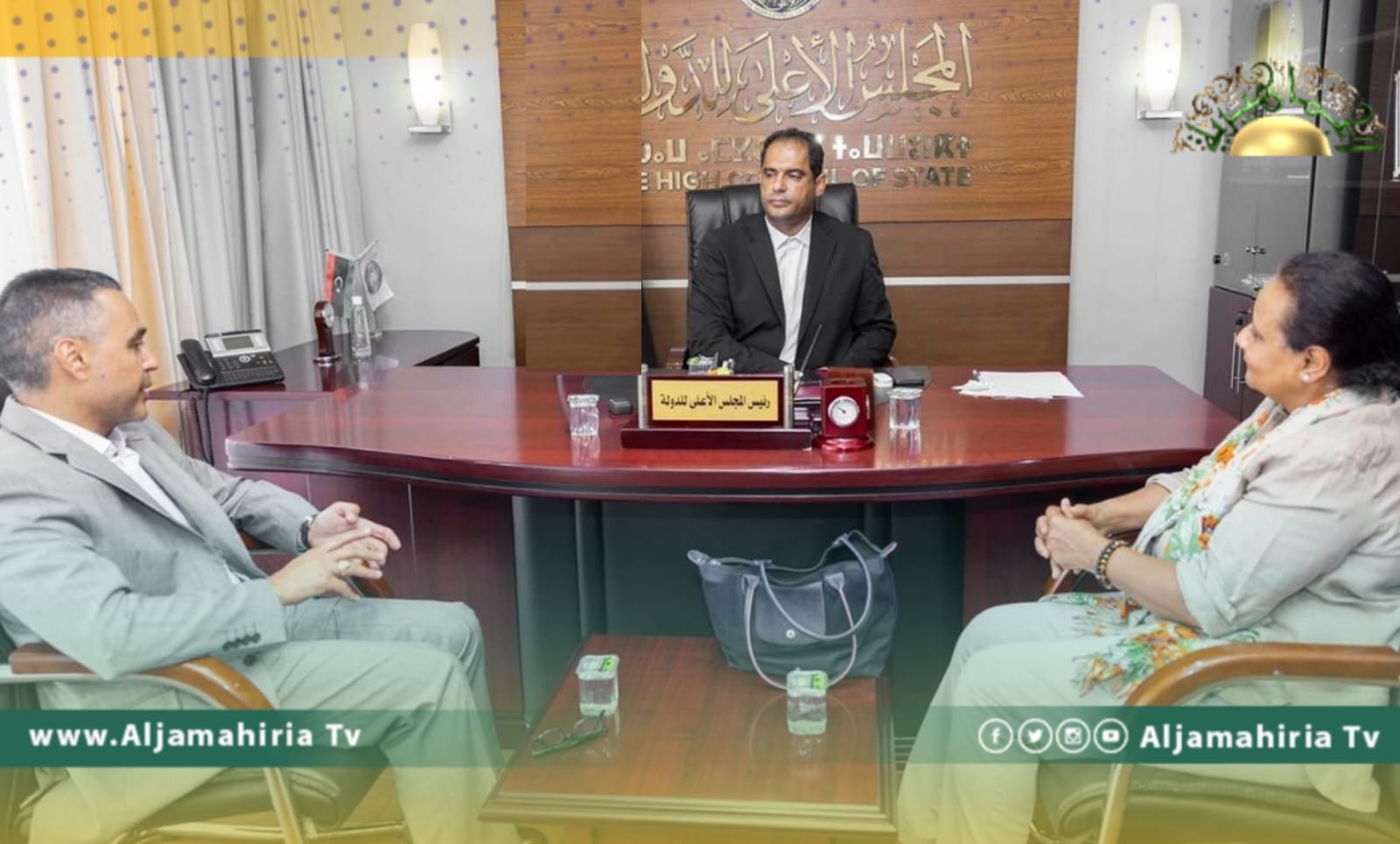 مجلس الدولة الإخواني يبحث مع البعثة الأممية آخر مستجدات العملية السياسية
