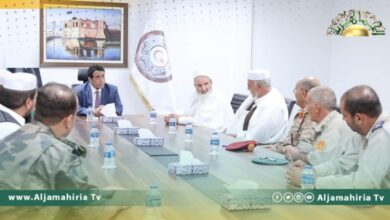 أعيان وحكماء نالوت يؤكدون دعمهم للجهود الرامية للخروج من حالة الانسداد السياسي