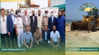 الانتهاء من مسح وإزالة مصيف الليدو بالكامل