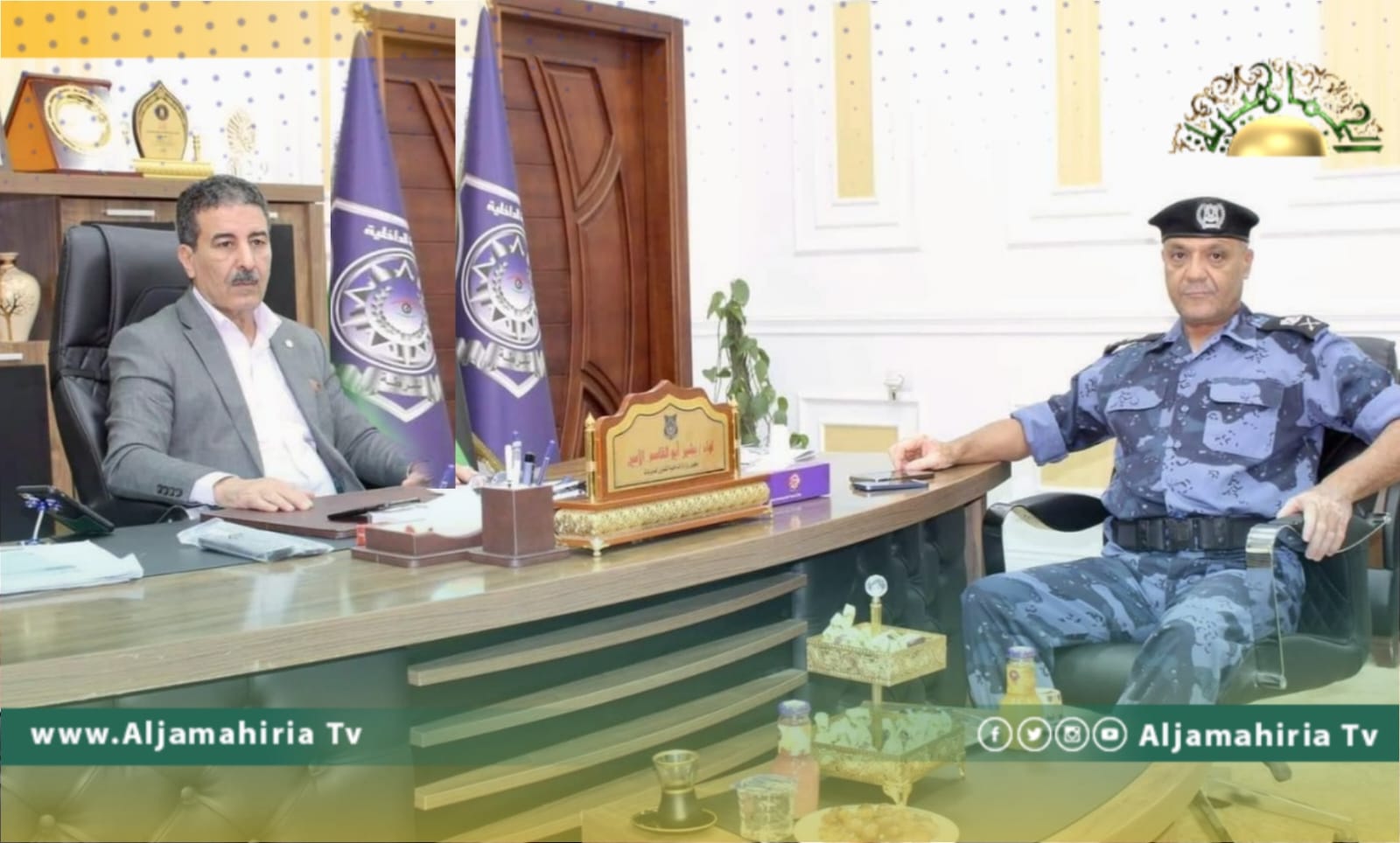 الداخلية تبحث مع الدعم المركزي الترتيبات الأمنية لتأمين طرابلس