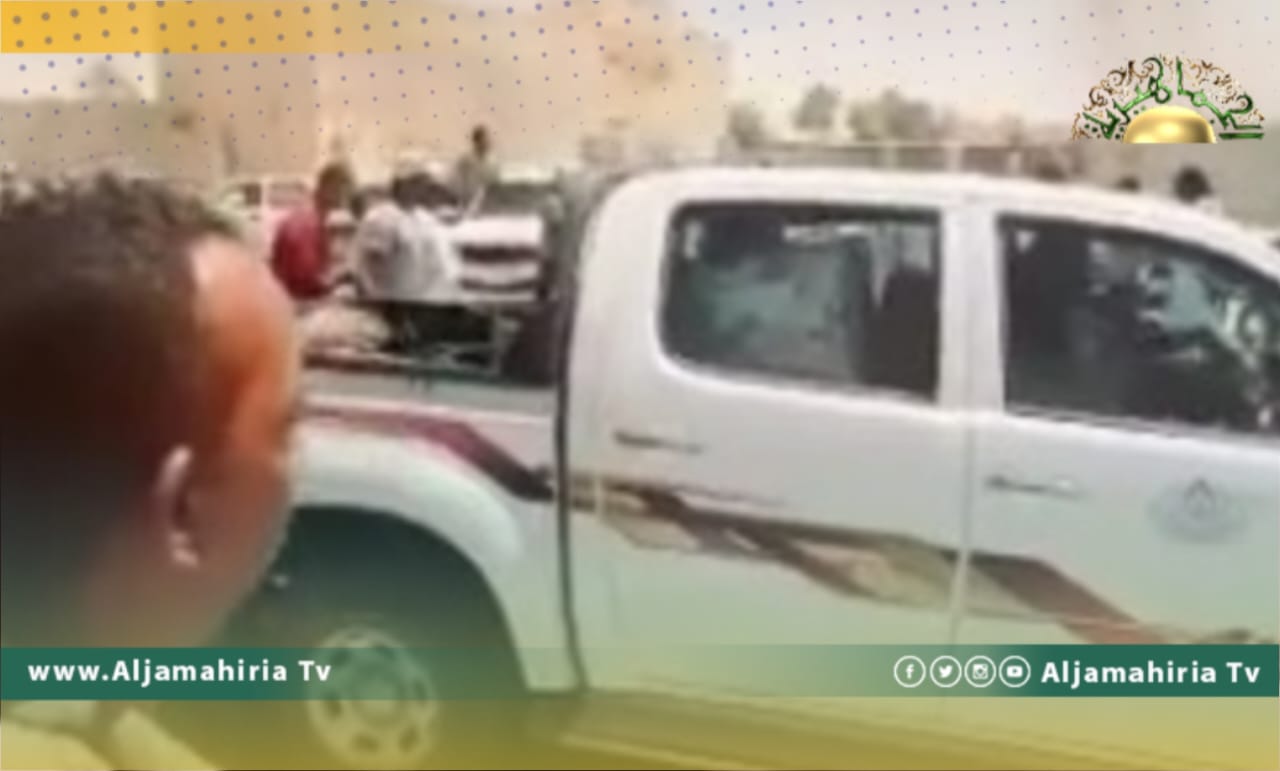 طرد السيارات المتجهة لحقل الفيل من قبل شباب وادي عتبة