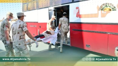 منظمة خريجى الأزهر تشكر مصر لنقل جرحى حادث بنت بية للعلاج بالقاهرة