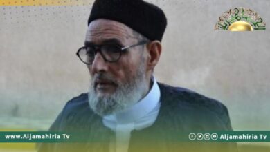 الغرياني يصف الواقفين على الحياد بين حفتر والدبيبة بالهالكين يوم القيام
