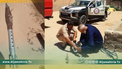 السلامة الوطنية: إزالة صاروخين و8 صمامات من منطقة الجميل