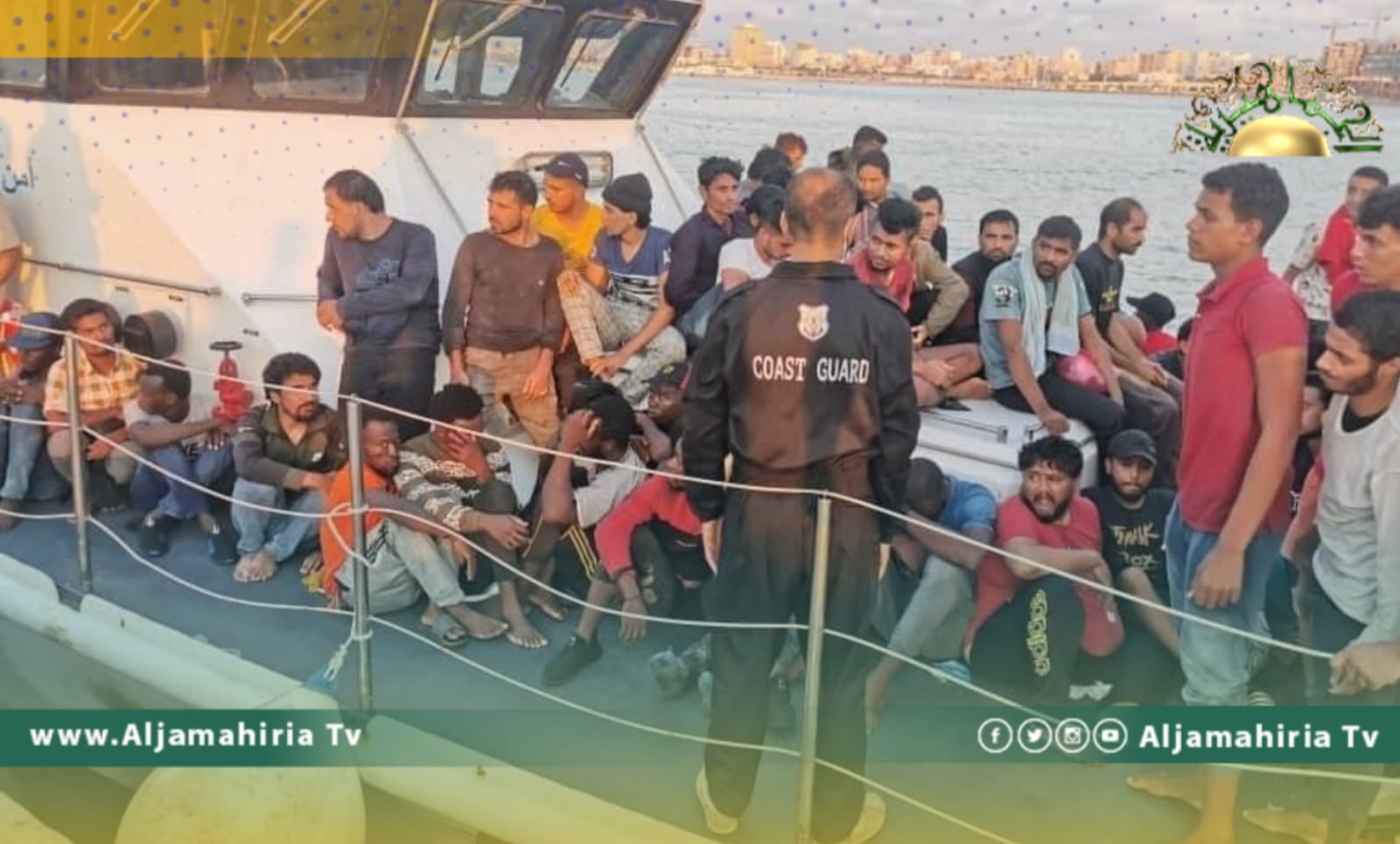 داخلية الدبيبة: القبض على 330 مهاجر غير شرعي في عرض البحر