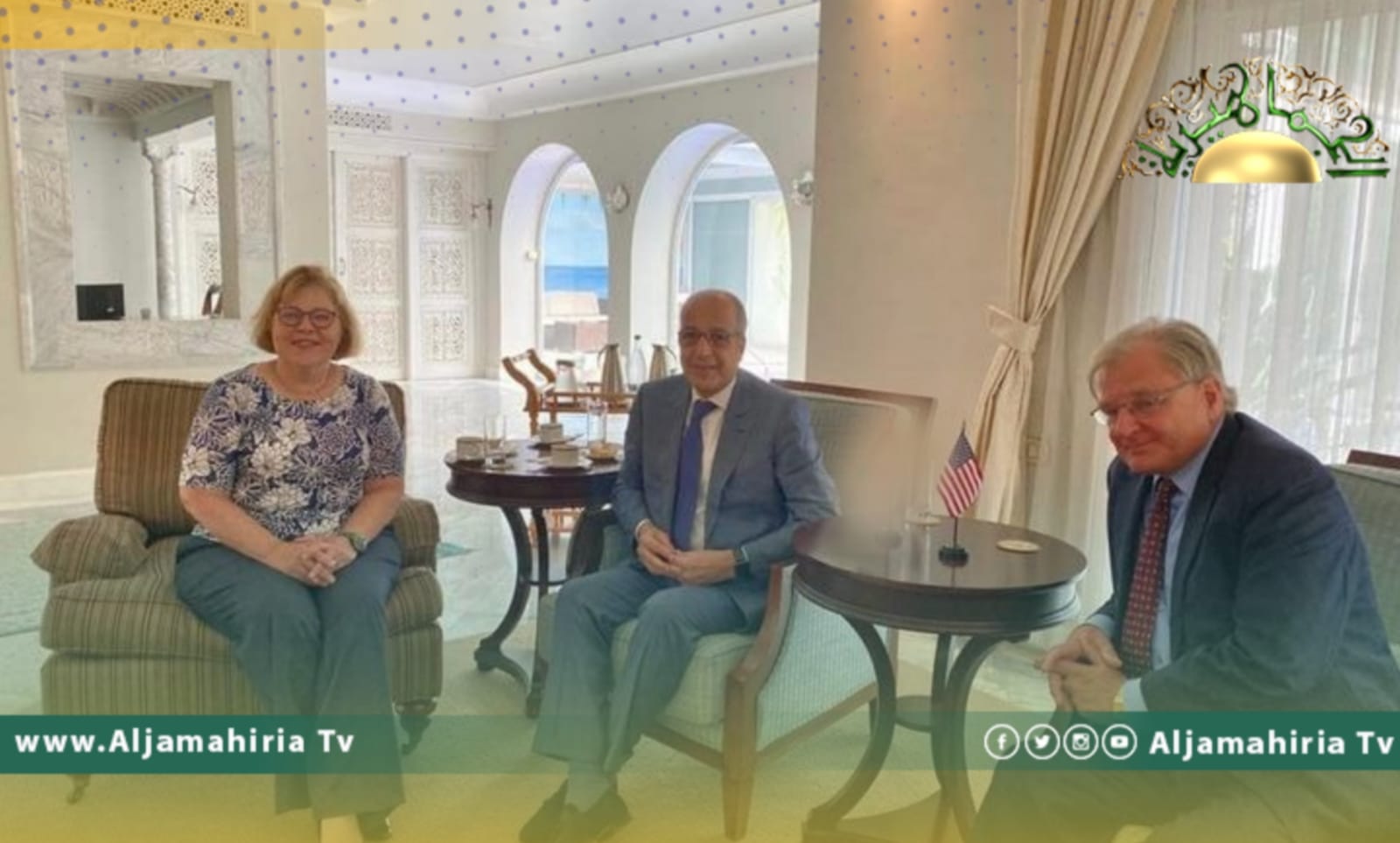 محافظ مصرف ليبيا المركزي يلتقي مسؤولين أمريكان في تونس