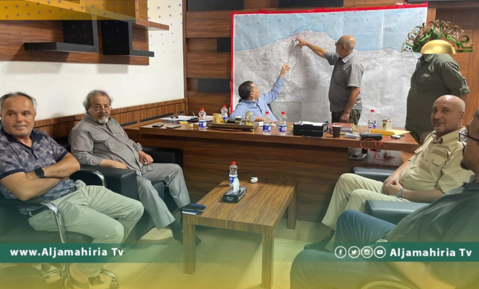 بعد انتهاء الاشتباكات.. الدبيبة يظهر و يزور غرفة الدفاع عن طرابلس