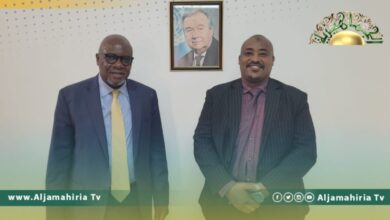 زينينغا يبحث مع السودان تطورات الوضع السياسي والأمني ​​في ليبيا