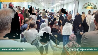 مواطن ليبي ينقل معاناة المرضى في مستشفى العيون العام بزاوية الدهمانى