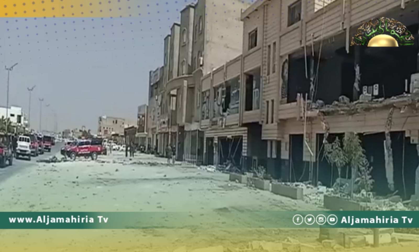 النهر الصناعي العظيم: إزالة المباني المخالفة على الخط الفرعي المغذي لبنغازي