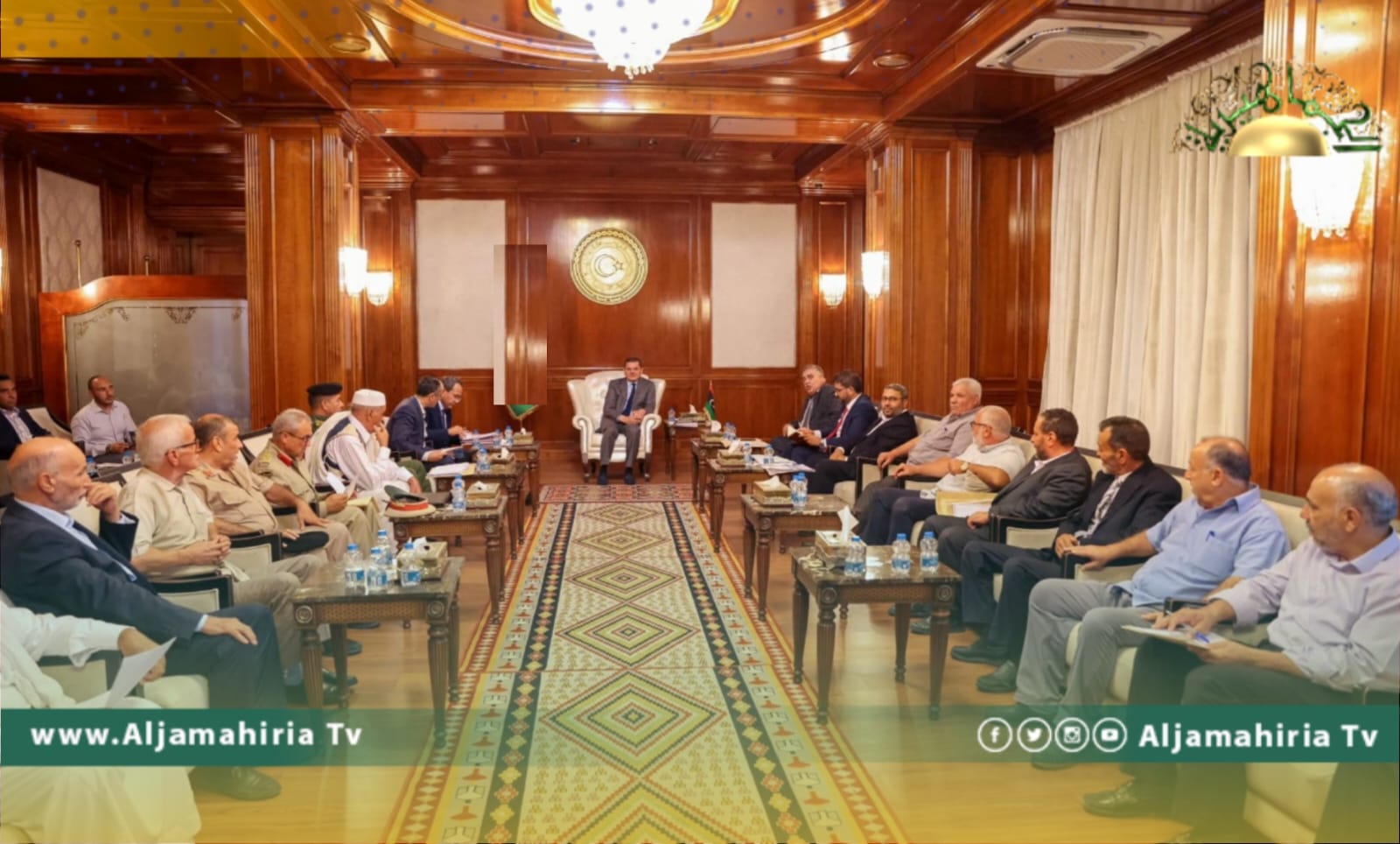 أعيان غريان يؤكدون ضرورة إجراء الانتخابات الرئاسية والبرلمانية في مواعيد محددة