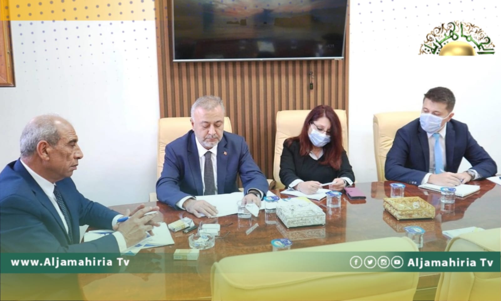 داخلية الوحدة تبحث مع سفير تركيا تدريب منتسبي الوزارة