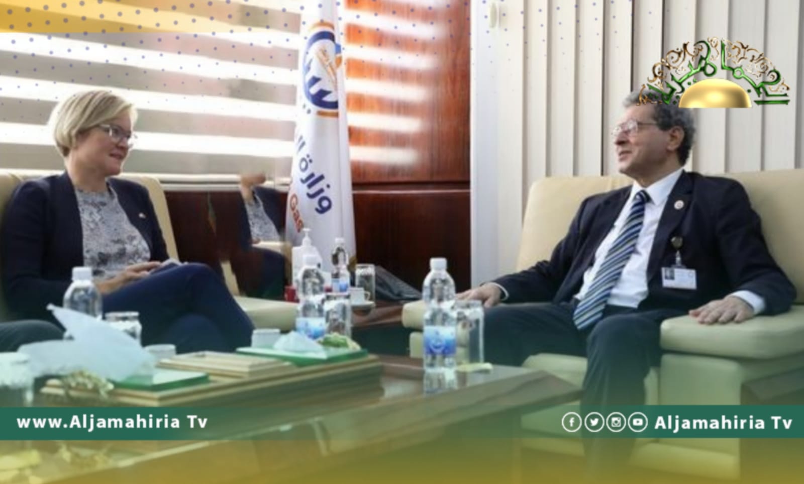 عون يلتقي السفيرة البريطانية لبحث عودة الشركات الإنجليزية للعمل بالنفط