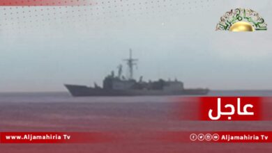 عاجل// بارجة حربية تركية