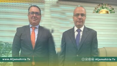 اللافي يبحث مع سفير ليبيا لدى الاتحاد الأوروبي توحيد الرؤى لمواجهة مختلف التحديات