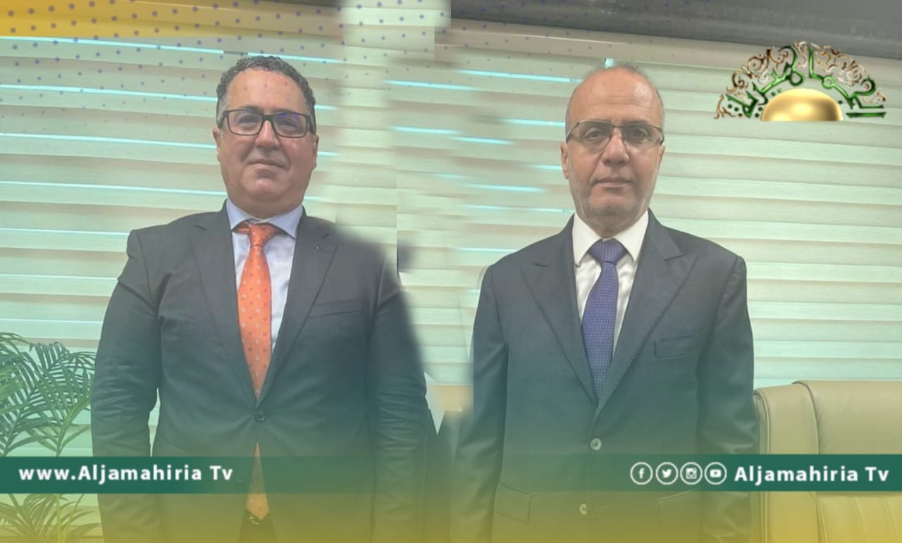 اللافي يبحث مع سفير ليبيا لدى الاتحاد الأوروبي توحيد الرؤى لمواجهة مختلف التحديات