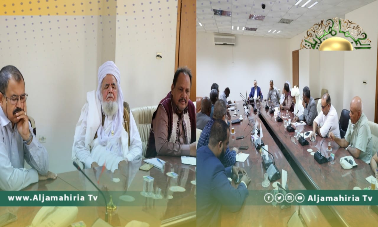 لقاء بين المنفوخ ووفد من أعيان وحكماء الجنوب لبحث المختنقات في الشبكة الكهربائية