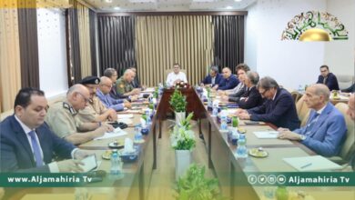 الدبيبة يؤكد ضرورة الانتهاء من إزالة الألغام وتفعيل مديرية أمن مطار طرابلس