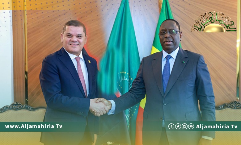 الرئيس السنغالي والدبيبة يناقشان ملف الانتخابات وتفعيل اللجنة المشتركة