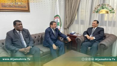 العسومي يؤكد دعم البرلمان العربي لتحقيق الأمن والاستقرار في ليبيا